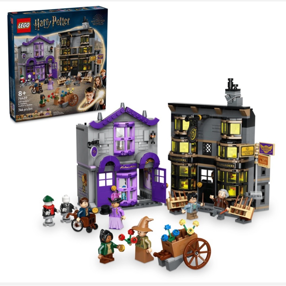 New LEGO 76439 Harry Potter Ollivanders & Madam Malkin's Robes Factory Sealed